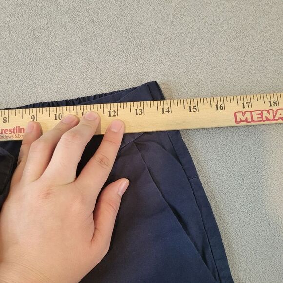 J. Crew Navy Cropped Wide Pants Size 4 - Picture 3 of 8